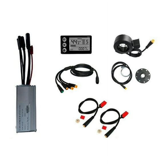 36V 48V 750W E-Bike 25A Sine Wave Brushless Controller with S866 Display E-Bike Light Display