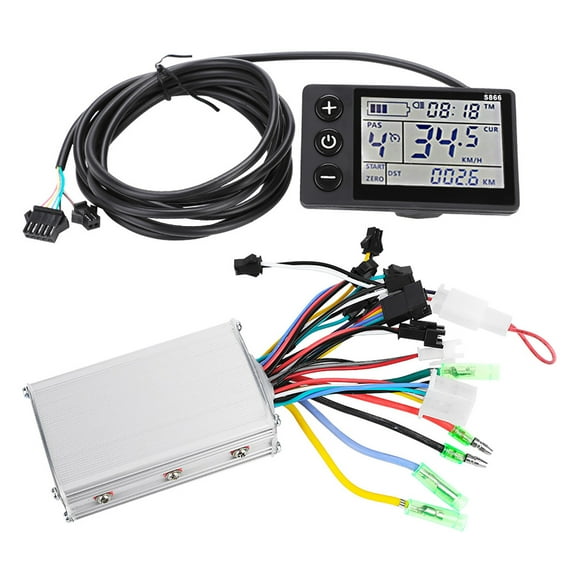 36V48V Waterproof LCD Display Panel Electric Bicycle Scooter Controller Kit (2#36V48V)