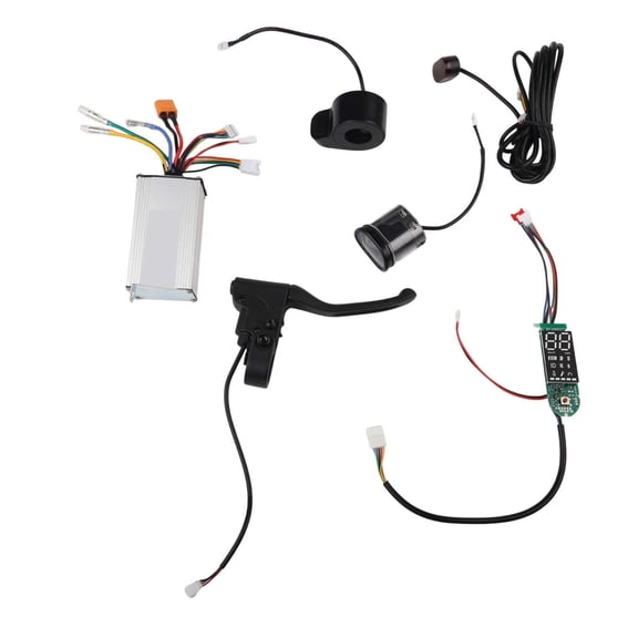 36V 500W 17A Controller Dashboard Accelerator Suit For 10 inch Electric Scooter