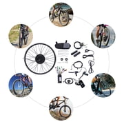 36V 500W 24 inch Wheel Electric Bicycle Motor Conversion Kit E Bike Cycling LCD 5 Gears