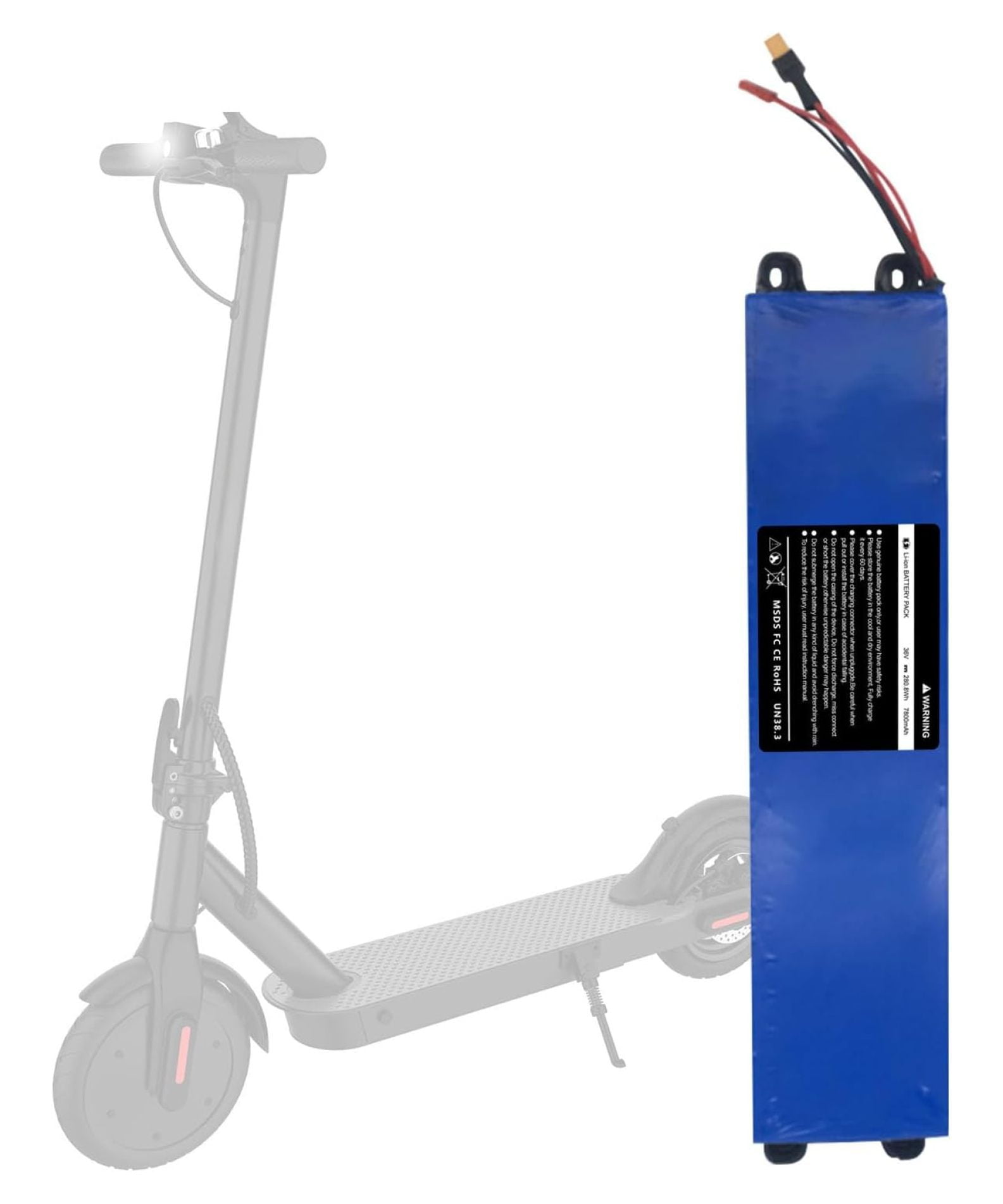 36V 7800mAh Electric Scooter Battery Compatible with Hover-1 Journey Electric Scooter, High Capacity Rechargeable Li-ion Battery