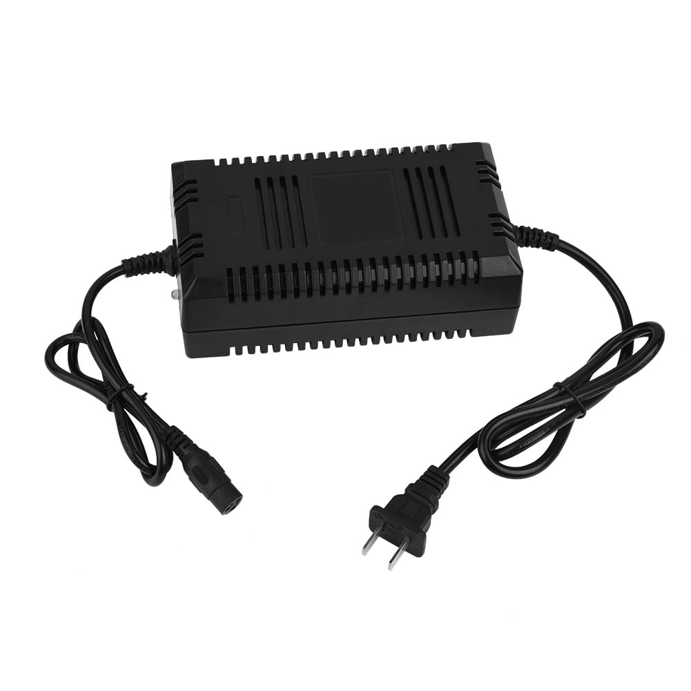 36V Battery Charger Electric Scooter Bike Bicycle 3 Pin Male Connector US Plug