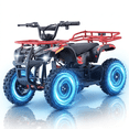 thumbnail image 1 of 36V Electric 500W Motor 4‑Wheeler with Front & Rear Suspension, IVFJFV Electric 4‑wheel Off‑Road Deep‑Tread Tires & Safety Warning Flag & Bright LED Headlights,Red, 1 of 9