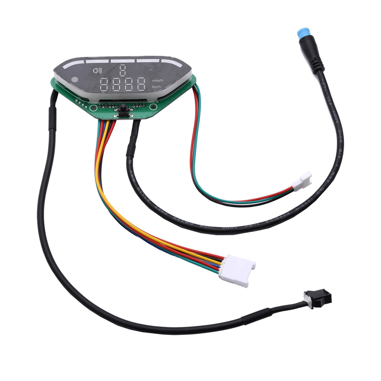 36V Electric Bike Display Controller Panel Dashboard Meter for Speed ...