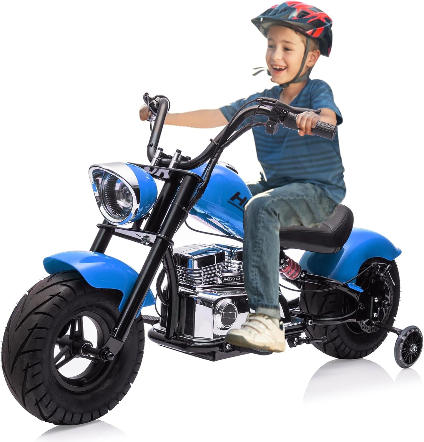 36V Electric Dirt Bike, 350W OffRoad Motorcycle with 16.5 MPH Maximum Speed, Spring Suspension