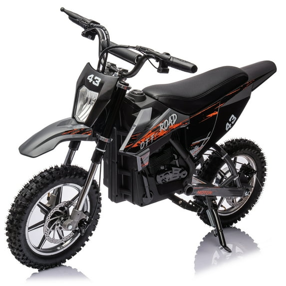 Zistaar 36V Electric 500w Motorized Dirt Bike - Black