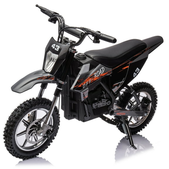 Zistaar 36V Electric 500w Motorized Dirt Bike - Black