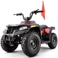 thumbnail image 1 of 36V Electric Four Wheeler,IVFJFV 500W Four Wheel with Disc Brake Off-Road Ride On Vehicle, Dual Speed Lock &Dual Speed 10mph Low /15mph High All Terrain Ride On Vehicle for Teen Riders,RED, 1 of 9