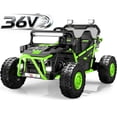 thumbnail image 1 of 36V Electric Ride On Car for Big Kids, 2 Seater 36V Powered Electric Ride On Toy w/Rear Wheel Spring Suspension, Bluetooth, Music, Max 8.7 MPH, Kids Electric Vehicle for Boys Girls Ages 6+, 1 of 8