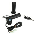 36V Half?Twist Throttle with LED Power Indicator Key Lock for Electric