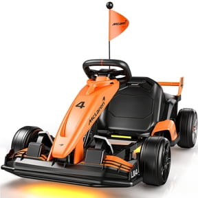 iYofe 36V Licensed McLaren Electric Drift Go Kart for Kids, Battery Powered Ride on Crazy Go Cart with Adjustable Seat & Racing Pedal, 360 Spin, 500W Motor, 7.5 MPH, Ages 6+