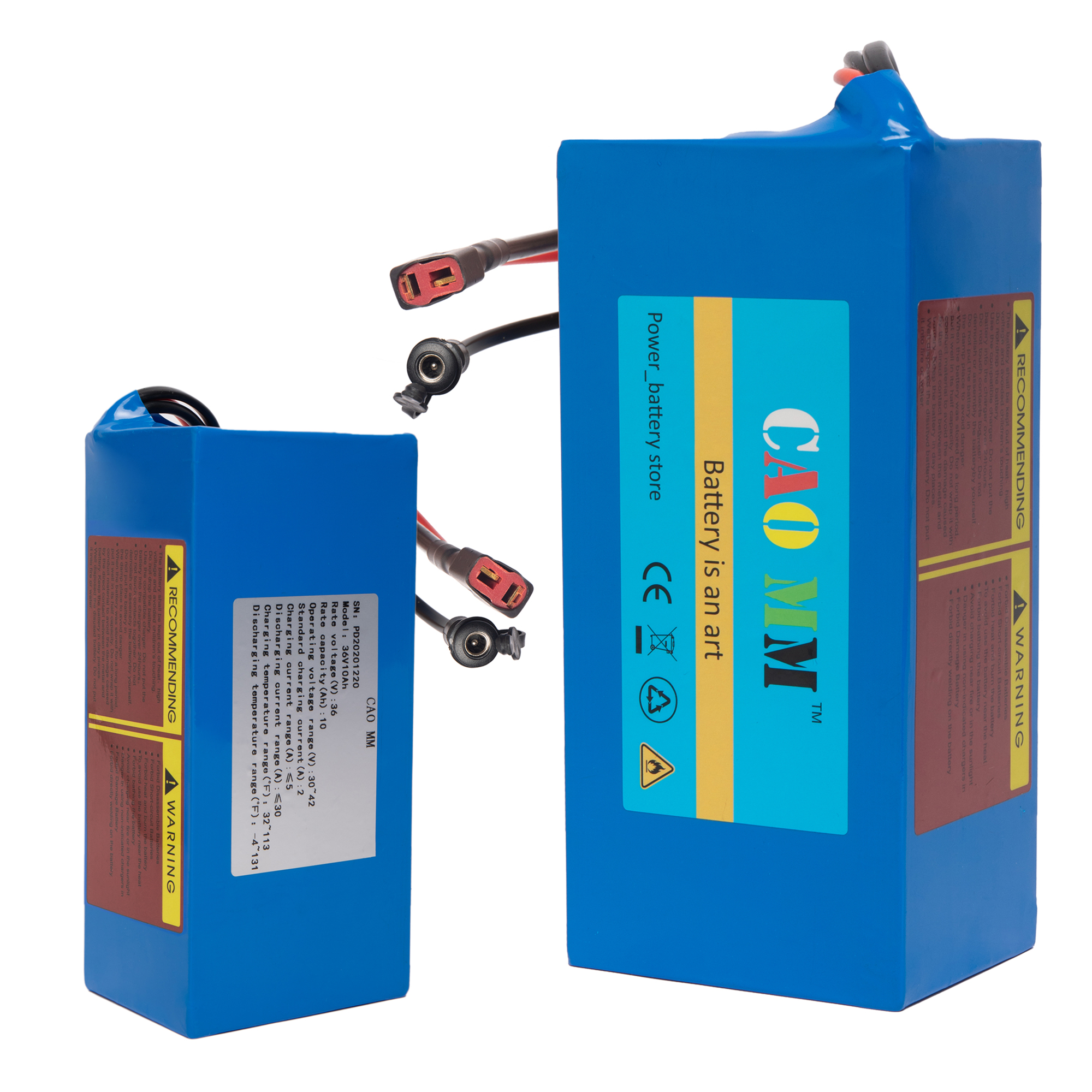 36V 10Ah Ebike Battery 36V Lithium Battery  750W Without Charger for Electric Bicycle Scooter