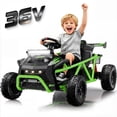 thumbnail image 1 of 36V Ride on Car for Big Kids Aged 6+, SHINPT Electric Ride on Car with 2x250W Motor, Powered Ride on Toys with Rear Wheel Spring Suspension, Bluetooth, Music, Kids Electric Vehicle for Gift, 1 of 9
