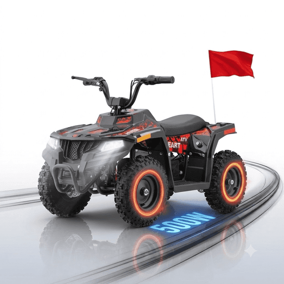 36V Ride on Car,IVFJFV Electric 4 Wheeler for 12+ as Gift,500W Motor & 15MPH Max Speed with Parent Speed Control,12Ah Battery Powered Ride-on & Max Range 10 miles,4 Wheel Dual Shock Absorbers