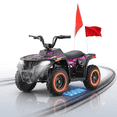 thumbnail image 1 of 36V Ride on Car,IVFJFV Electric 4 Wheeler for 12+ as Gift,500W Motor & 15MPH Max Speed with Parent Speed Control,12Ah Battery Powered Ride-on & Max Range 10 miles,4 Wheel Dual Shock Absorbers, 1 of 14