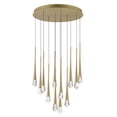 thumbnail image 1 of E24229-122GLD-ET2 Lighting-Pierce - 36W 12 LED Pendant-19 Inches Tall and 24.75 Inches Wide-Gold Finish, 1 of 5