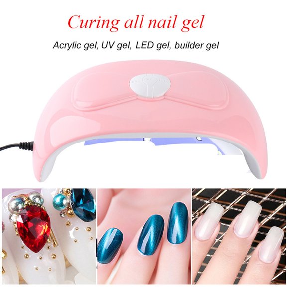 36W 18LED Fan Nail Gel Curing Lamp - Nail Gel Polish Dryer Machine, Four-Step Timer, Painless White Light, Fast Drying Nail Art Lamp, Compact Salon Tool, Easter, Christmas Gift Makeup Organizers