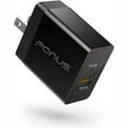 thumbnail image 1 of 36W Fast Home Charger for CAT S62 Phone - 2-Port USB Type-C Port Travel Wall Power Adapter V5Z, 1 of 5
