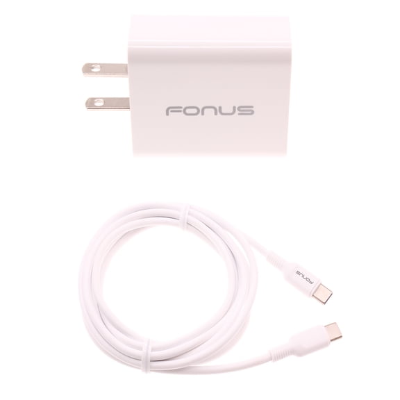 36W PD Home Charger Fast Type-C for Motorola Razr (2023)/(2024)/Plus (2023)/(2024) - 6ft Long Cable USB-C Power Cord QC3.0 Adapter Wall AC Plug