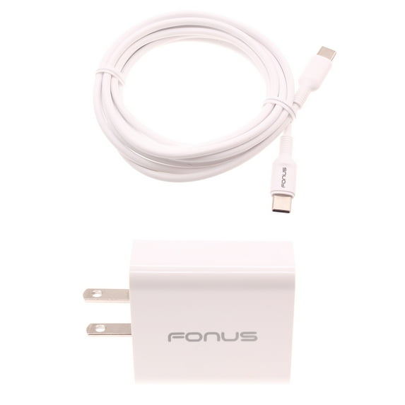 36W PD Home Charger for Nokia C200, T20/T21 - Fast Type-C 6ft Long Cable USB-C Power Cord QC3.0 Adapter for Nokia C200, T20/T21