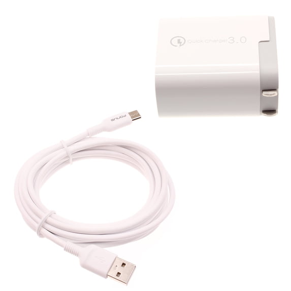 Fast Charging USB-C To USB-C Cable 6ft White - Quick Charge For Samsung, OnePlus, LG, Apple & More