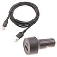 thumbnail image 1 of 36W Quick Car Charger for Samsung Galaxy A14 5G Phone - 2-Port USB Cable Type-C PD Power Adapter DC Socket Plug-in O7B Compatible With Galaxy A14 5G Model, 1 of 6