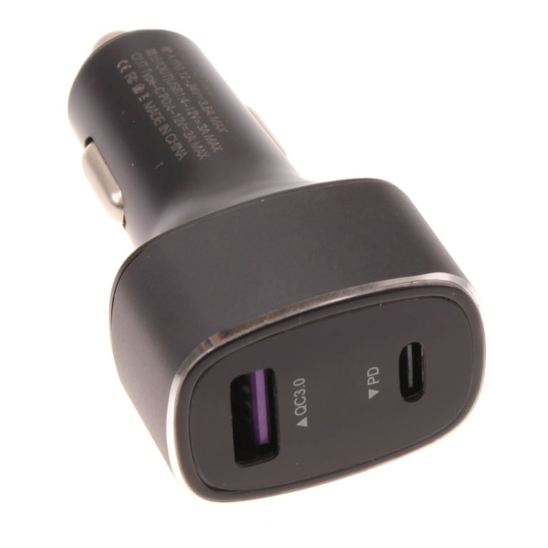 36W Quick Car Charger for Samsung Galaxy S23/Ultra/Plus Phone