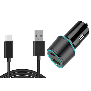 20W PD USB-C Fast Wall Charger + 3ft Type C Cable – For Motorola Moto G Stylus, G Pure, Power 5G & Universal