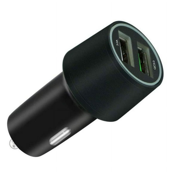 36W Quick Car Charger for iPhone 16/Pro/Max/Plus - 2-Port USB Type-C PD Power Adapter DC Socket
