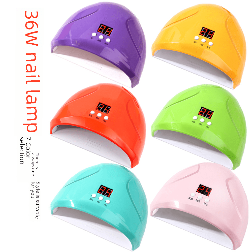 36W nail lamp intelligent induction nail polish phototherapy lamp ...