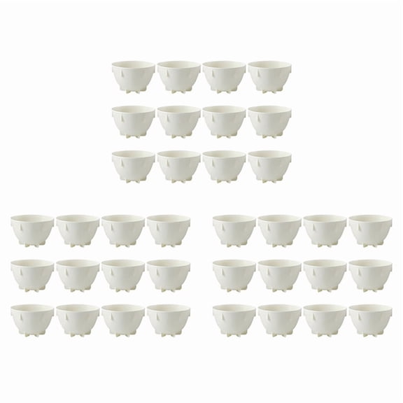 36X Coffee Cupping Bowls 200 Ml Coffee Cup Stackable for Coffee Enthusiasts Coffee Shop Office Reduce Heat Loss