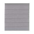 thumbnail image 1 of 36X60 Inch Gray Decorative Half-Shade Self-Adhesive Pleated Privacy Shade - Easy No-Drill Installation, Light Filtering, Semi-Blackout, Sun Protection, Privacy Screen - For, 1 of 6