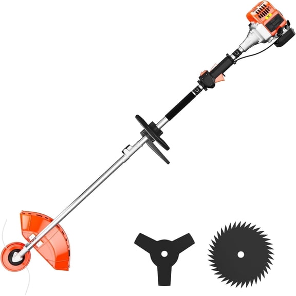 36cc 2‑Stroke Gas Powered Weed Eater, 3‑in‑1 Gas Brush Cutter, String Trimmer & Weed Wacker for Weeds and Grass