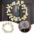 36cm Easter Egg Garland Easter Decorations Home Party Decoration Door