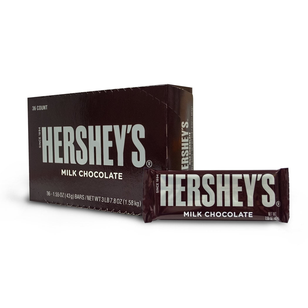 36ct Milk Chocolate Candy Bars