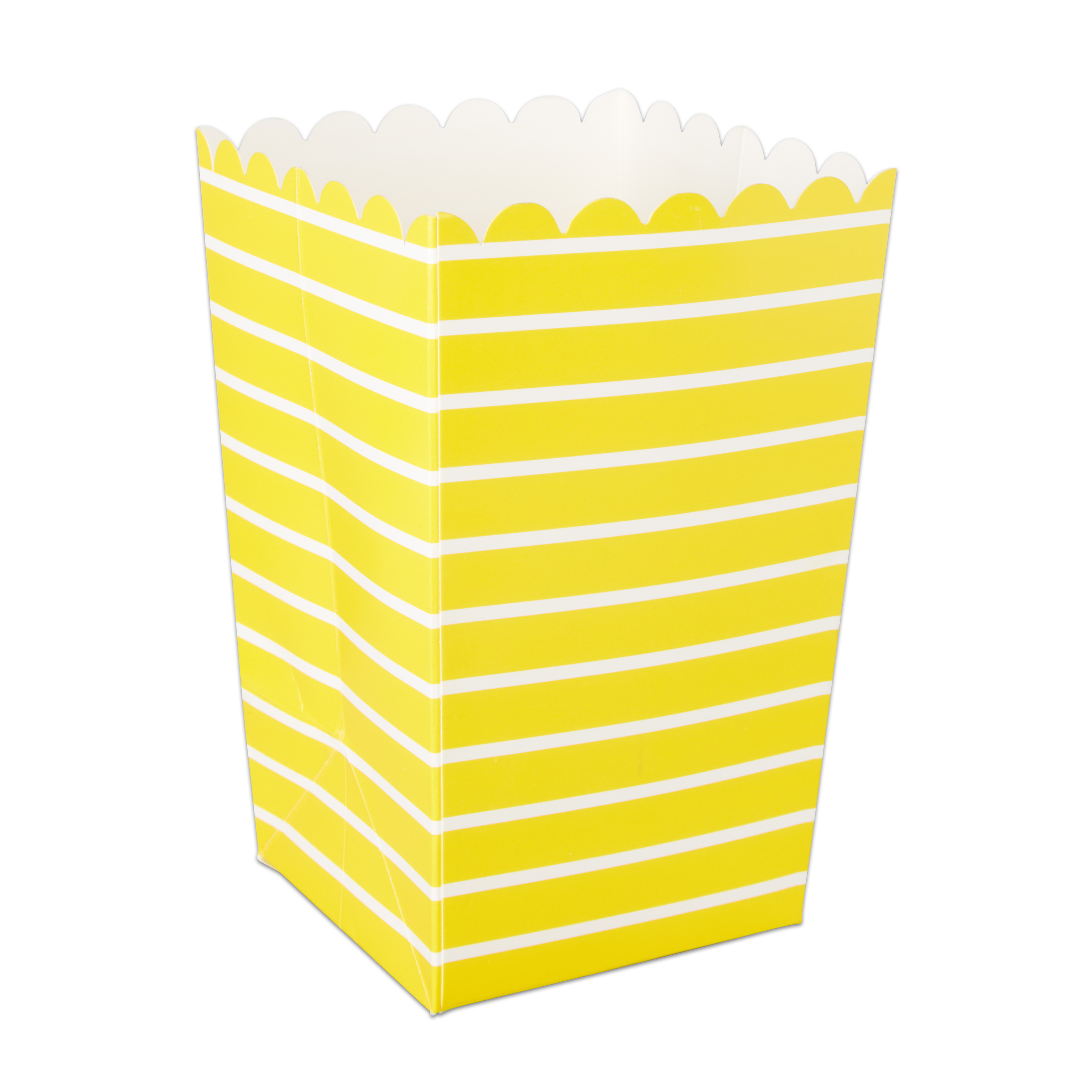 36ct Sunshine Yellow Popcorn Box Favor Box