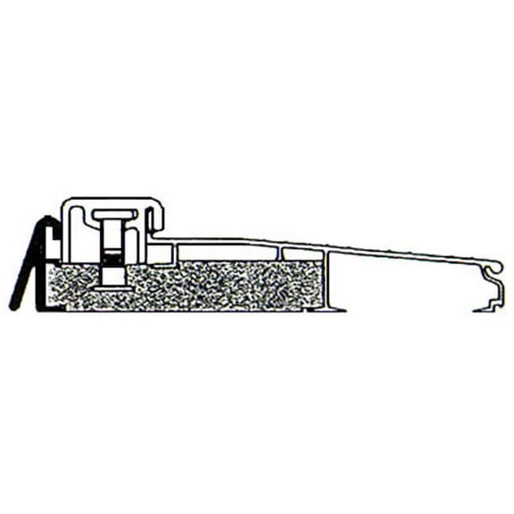 36in. Aluminum Adjustable Thermal Break Threshold