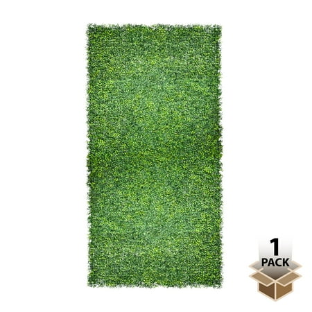 Screenguard 36in H x 8ft L Faux Green Boxwood Privacy Screen with Natural Appearance