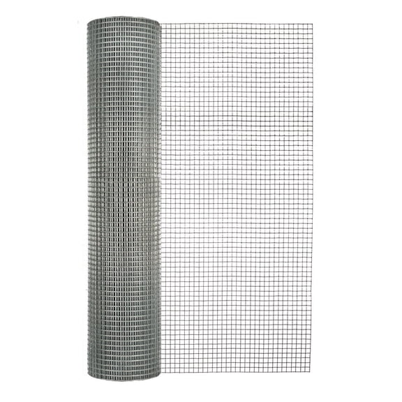 36in H x 50ft L Galvanized Hardware Cloth with 1/2in Openings