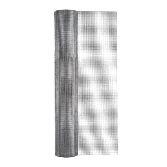 36in H x 50ft L Galvanized Hardware Cloth with 1/4in Openings
