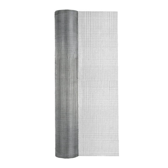 36in H x 50ft L Galvanized Hardware Cloth with 1/4in Openings