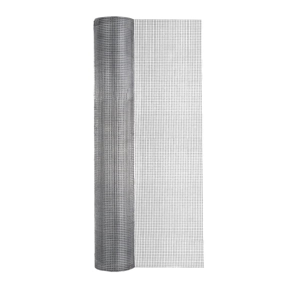 36in H x 50ft L Galvanized Hardware Cloth with 1/4in Openings