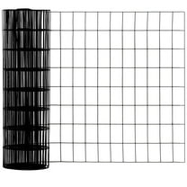 36inch x 50ft Black Vinyl Coated Hardware Cloth 2" X 3" 16Ga Welded Wire Mesh fence, PVC Coated Welded Chicken Wire Fencing, Metal Garden Plant Fencing, for Chicken Coop and Home Improvement