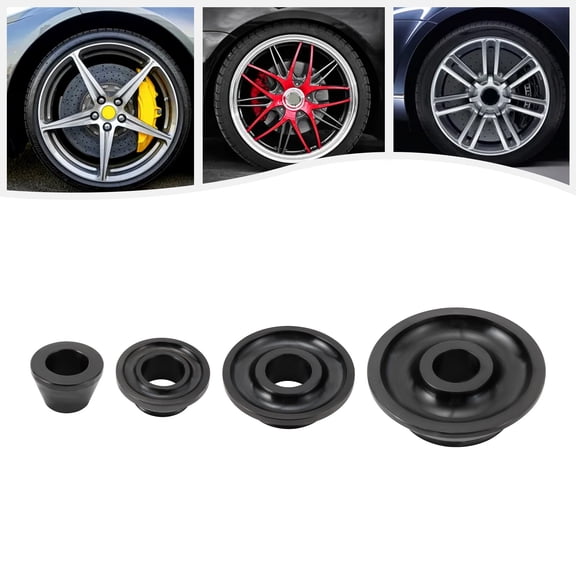 36mm 4 Sizes Tire Balancing Machine Cones Set, Wheel Balancer Cone Kit for Cars, Trucks, Caravans, SUVs