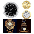 thumbnail image 1 of 36mm Quartz Clock Insert, Classic Clock Craft Quartz Movement Inserts,Quartz Clock Fit-up,Mini Arabic Numeral Clock Easy Repair Replacement DIY Supplies(C), 1 of 4