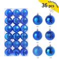 36p Christmas Alien Ball Pendant Christmas Tree Decoration Pendant Set ...