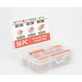 thumbnail image 1 of 36pc Compact Splicing Wire Connector Assortment with Case, 1 of 5