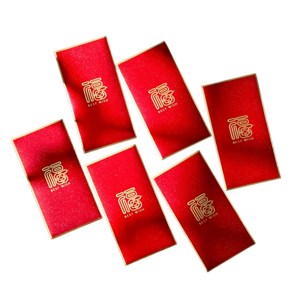 36pcs 2025 Spring Festival Red Packets, Year of the Snake, New Year Red