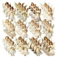 thumbnail image 1 of 36pcs 2D Victorian Angel Ornament Set - Christmas Tree Hanging Decorations, Festive Holiday Ornaments for Home Christmas Tree, Cute Angel Figurines as Christmas Gifts for Family, C, 1 of 5