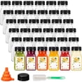 thumbnail image 1 of 36pcs 4oz Mini Plastic Juice Bottles with Caps, Empty Reusable Clear Bulk Beverage Containers for Juice, Milk and Other Beverages, 1 of 1